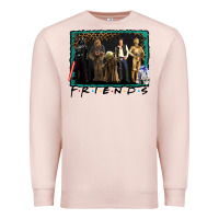 Pale Pink friends movie characters Premium Sweatshirt - AdoDesignShop