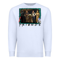 White friends movie characters Premium Sweatshirt - AdoDesignShop