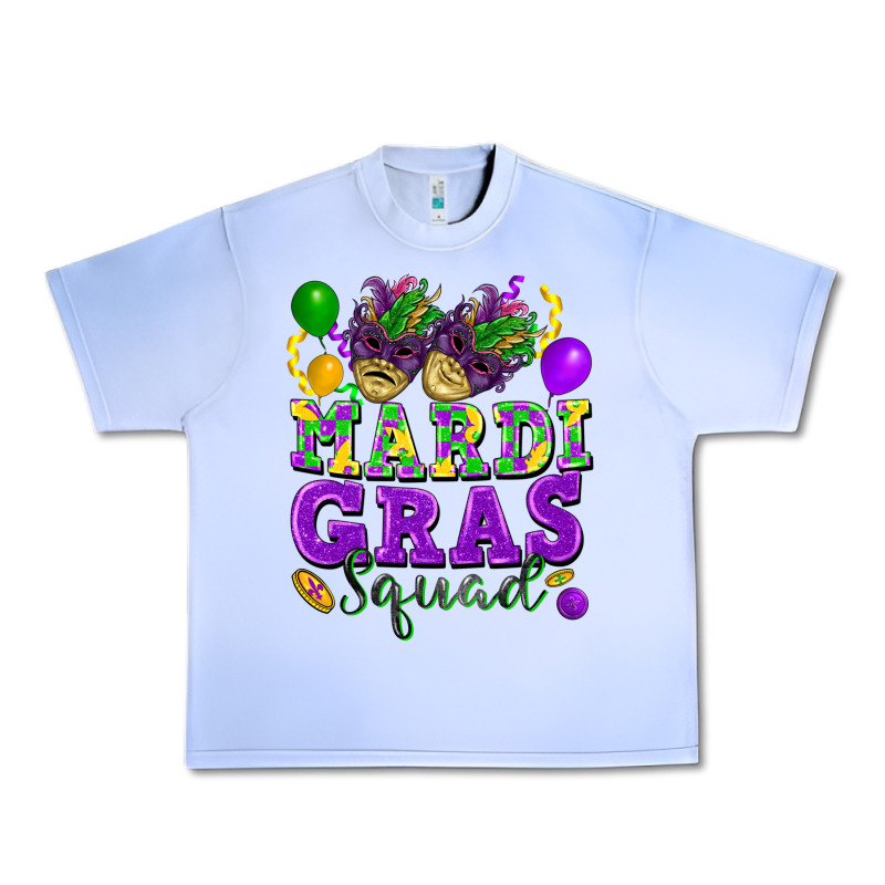 Mardi Gras Squad Urban Heavy Tee by FaDigitalArtStudio | Teevron