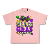 Salmon Mardi Gras squad Urban Heavy Tee - FaDigitalArtStudio