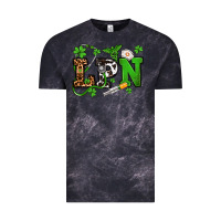 Cloud Black St. Patrick's Day LPN Vintage Tee - OliviaCreatesArt