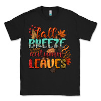 Black fall breeze and autumn leaves Classic Tee - CowGirlArtShop