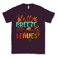 Plum fall breeze and autumn leaves Classic Tee - CowGirlArtShop