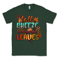 Sports Green fall breeze and autumn leaves Classic Tee - CowGirlArtShop