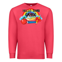 Cardinal back to school hello third grade 3200x2400 Premium Sweatshirt - AdoDesignShop