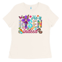 He Is Risen Indeed Happy Easter Day Ladies Tee | Teevron