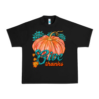 Black Give Thanks Urban Heavy Tee - FaDigitalArtStudio