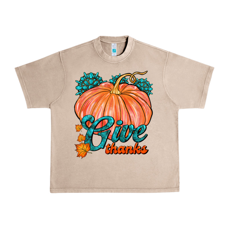 Give Thanks Urban Heavy Tee by FaDigitalArtStudio | Teevron