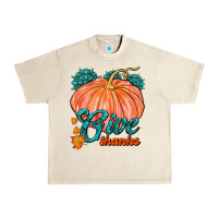 Sandshell Give Thanks Urban Heavy Tee - FaDigitalArtStudio