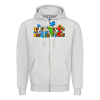 Dove Grey autism coffee cup with sunflower Zipper Hoodie - AdoDesignShop