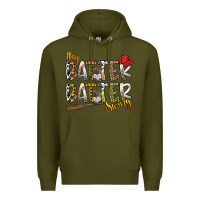 Army Green hey batter batter swing Premium Hoodie - SublimationCraftShop