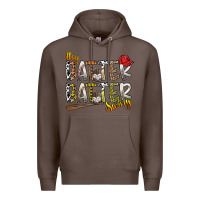 Coffee hey batter batter swing Premium Hoodie - SublimationCraftShop