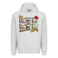Dove Grey hey batter batter swing Premium Hoodie - SublimationCraftShop