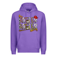 Purple hey batter batter swing Premium Hoodie - SublimationCraftShop