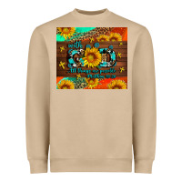 Mushroom with god all things are possible Heavyweight Sweatshirt - AdoDesignShop