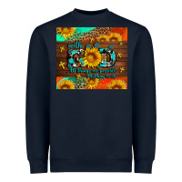 Navy with god all things are possible Heavyweight Sweatshirt - AdoDesignShop