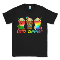 Black hello summer Classic Tee - Artiststas