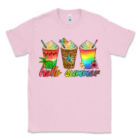 Bubblegum Pink hello summer Classic Tee - Artiststas