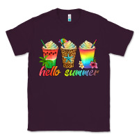 Plum hello summer Classic Tee - Artiststas