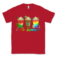 Red hello summer Classic Tee - Artiststas
