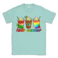 Seafoam hello summer Classic Tee - Artiststas
