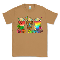 Toasted Coconut hello summer Classic Tee - Artiststas