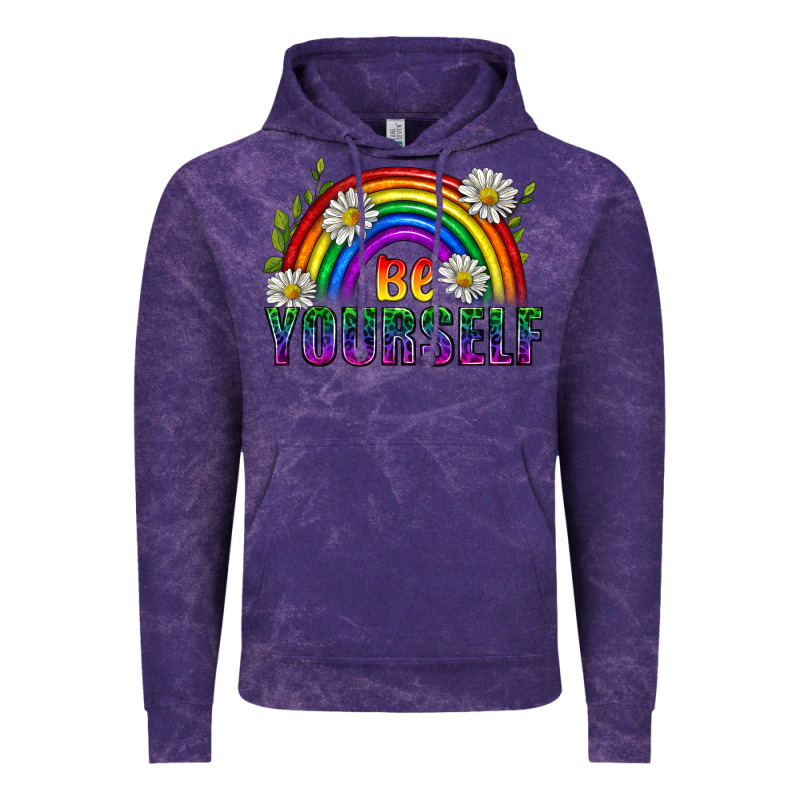 Be Yourself Pride Lgbtq Vintage Hoodie by BundleAndBundleShop | Teevron