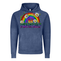 Vintage Denim Be Yourself Pride Lgbtq Vintage Hoodie - BundleAndBundleShop