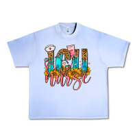 Grape Ice Western ICU Intensive Care Unit Nurse Urban Heavy Tee - FaDigitalArtStudio