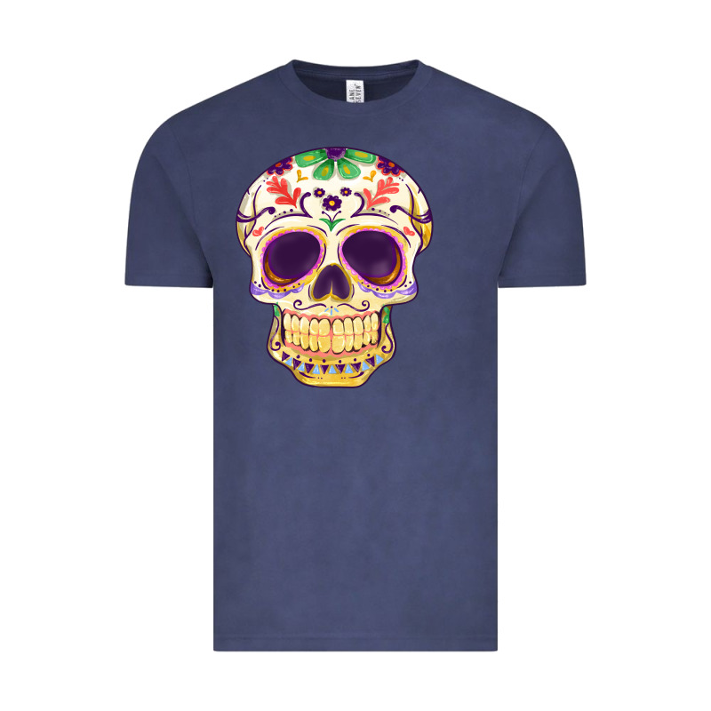 Cinco De Mayo Skull Vintage Tee by FaDigitalArtStudio | Teevron