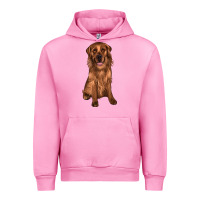 Fuchsia Pink labrador Urban Hoodie - JahusDesignShop