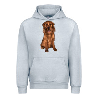 Heather Grey labrador Urban Hoodie - JahusDesignShop