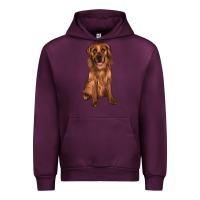 Mauve Wine labrador Urban Hoodie - JahusDesignShop