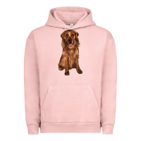 Pigment Salmon labrador Urban Hoodie - JahusDesignShop