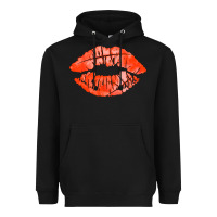 Black basketball lips Heavyweight Hoodie - AdoDesignShop