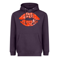 Plum basketball lips Heavyweight Hoodie - AdoDesignShop