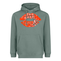 Sage basketball lips Heavyweight Hoodie - AdoDesignShop