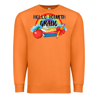 Carrot back to school hello fourth grade 3200x2400 Premium Sweatshirt - AdoDesignShop