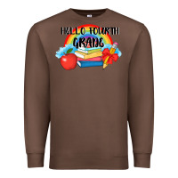 Chestnut back to school hello fourth grade 3200x2400 Premium Sweatshirt - AdoDesignShop