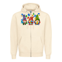 Sandshell autism gnomes Zipper Hoodie - AdoDesignShop