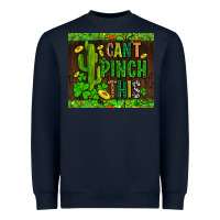 Navy shamrock bomb cant pinch this Heavyweight Sweatshirt - AdoDesignShop