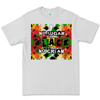 Dove Grey no sugar no cream black tumbler Premium Tee - CowGirlArtShop