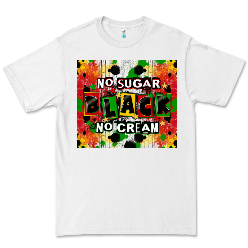 No Sugar No Cream Black Tumbler Premium Tee by CowGirlArtShop | Teevron