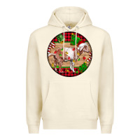 Sandshell Nubian Goat Christmas Premium Hoodie - LillyAllenDesigns