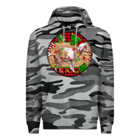 Slate Camo Nubian Goat Christmas Premium Hoodie - LillyAllenDesigns