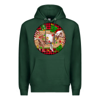 Sports Green Nubian Goat Christmas Premium Hoodie - LillyAllenDesigns