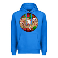 True Royal Nubian Goat Christmas Premium Hoodie - LillyAllenDesigns