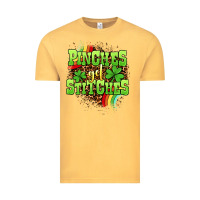 Vintage Mustard St. Patrick's Day Pinches get stitches Vintage Tee - OliviaCreatesArt
