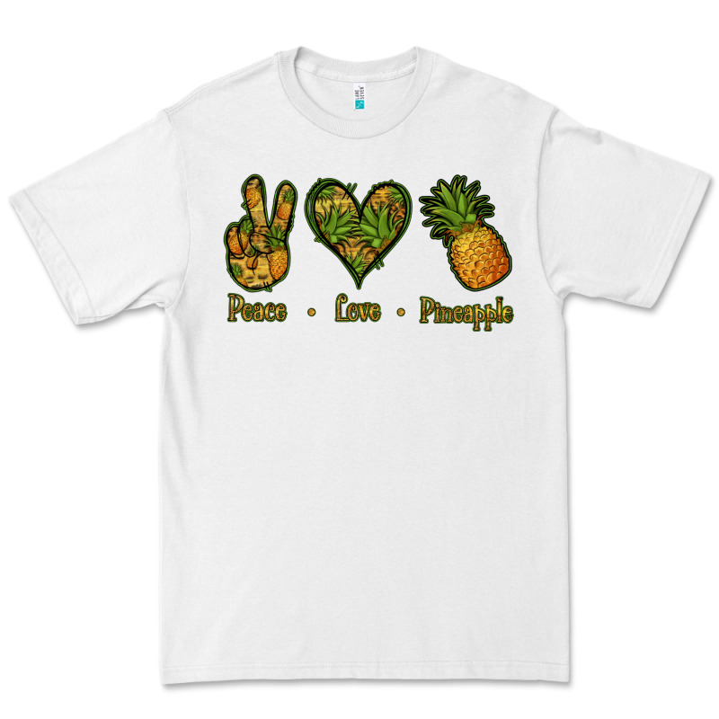 Peace Love Pineapple Premium Tee by Jasminsmagicworld | Teevron