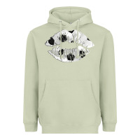 Matcha soccer lips Heavyweight Hoodie - AdoDesignShop